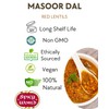 Masoor Dal 2 Pound Bag (32 oz) - Red Lentils