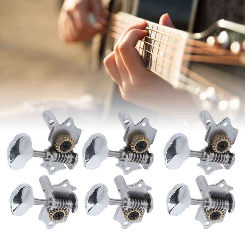 6Pcs Classical Guitar Tuning Pegs Keys Machine Heads Tuner Set