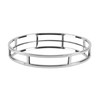 Elegance Round Mirror Tray, 15 Inch, Stainless Steel