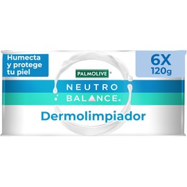 Palmolive Neutro Balance Jabón De Tocador Dermolimpiador 6x120 g