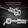Frankberg 2 x Brake Hoses Rear Left Right Outer Compatible