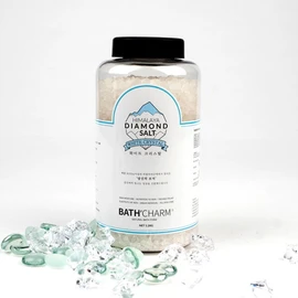 Bath Charm Himalayan Diamond Salt 1.2KG bath salt, white salt / 바스참  히말라야 다이아몬드 솔트 1.2KG 입욕제 바스솔트, 화이트솔트