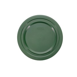 Pyrex 7404-PC 4.5qt Thyme Green Replacement Food Storage Lid Cover - 4 Pack Made in the USA