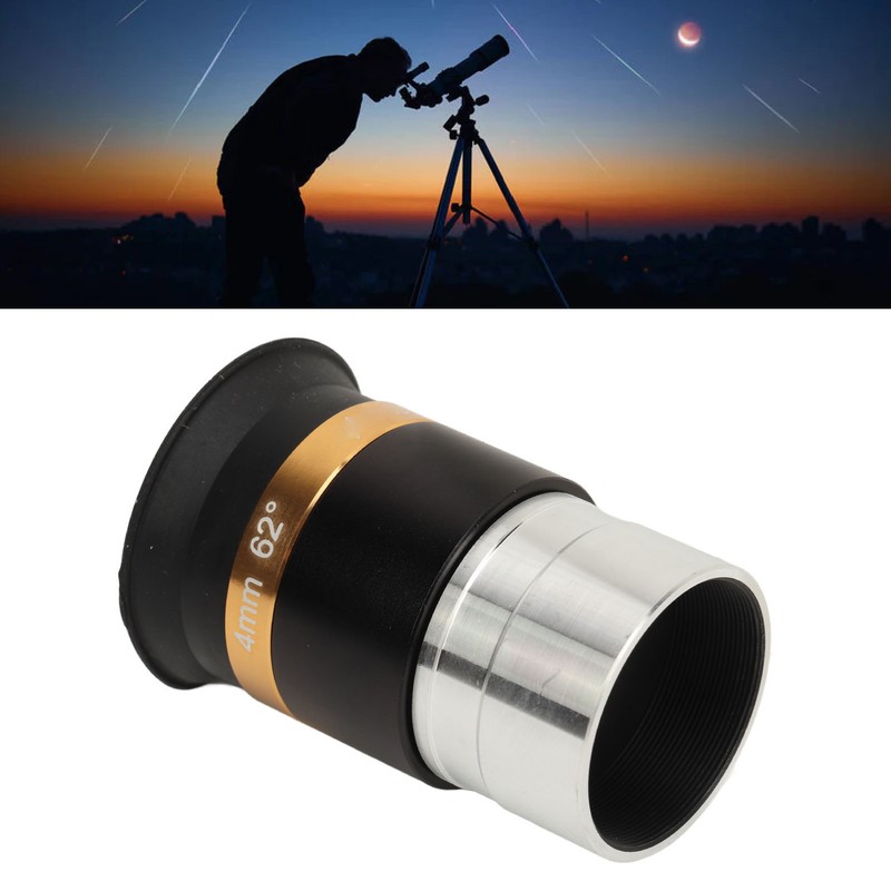 62° Wide Angle Aspheric Eyepiece 4mm Focal Length Clear Image