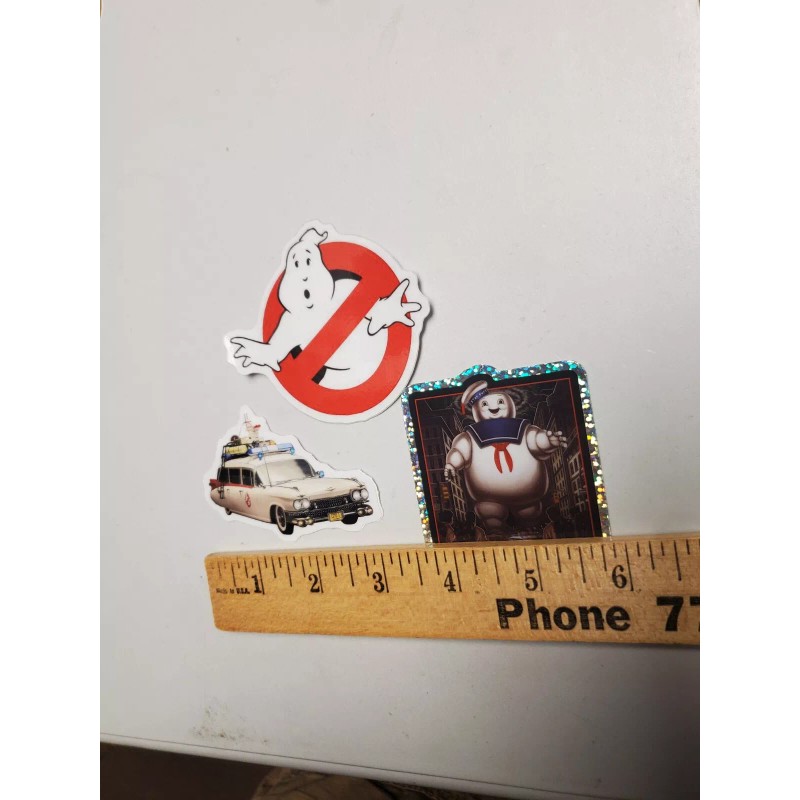 SHADY BRADY GHOST GHOSTBUSTERS STICKERS VARIETY PACK (3) 5 YEAR