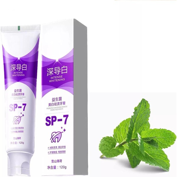 No Brand SP-7 Ultra Whitening Toothpaste, SP-7 Brightening Probiotic Toothpaste,
