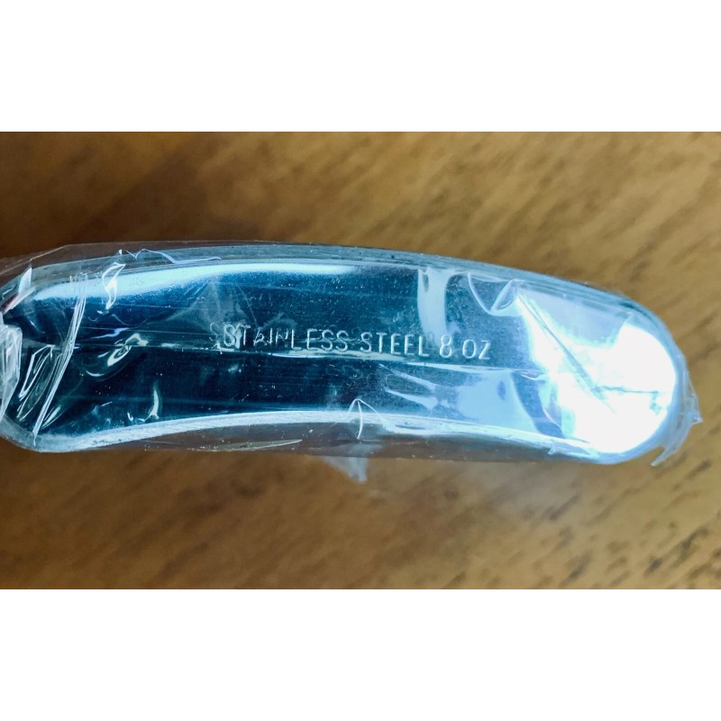 Oker 8-Ounce Stainless Steel Hip Flask