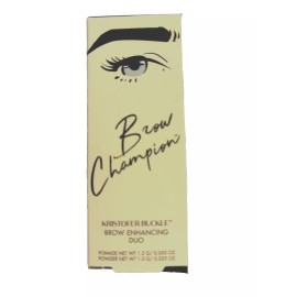 Kristofer Buckle Kristoffer Buckle BROW CHAMPION Enhancing Duo Pomade & Powder BLONDE  (LOT OF 3)
