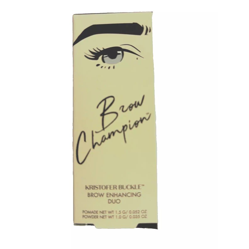 Kristofer Buckle Kristoffer Buckle BROW CHAMPION Enhancing Duo Pomade &