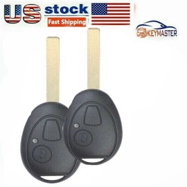 KeyMaster 2XReplacement Remote Key Fob for 2002 2003- 2005 Mini Cooper 315Mhz ID73 chip