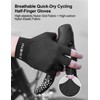 INBIKE Cycling Gloves MTB Gloves Summer Non-Slip Shockproof Half Finger