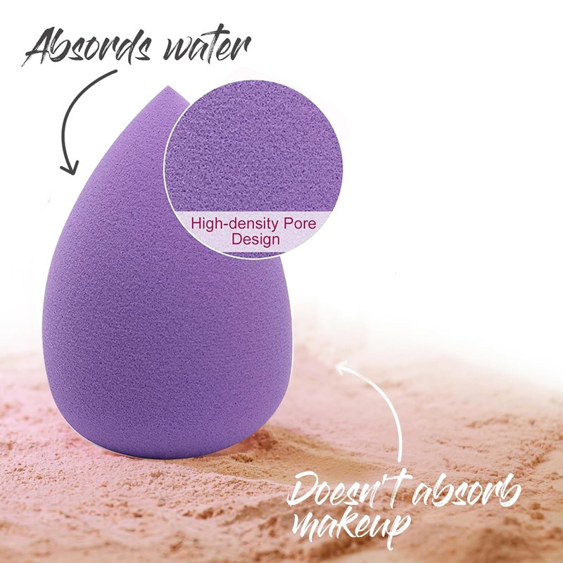 12 pcs Makeup Sponge Blender Sponges for Liquid, Cream, and