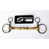 FILET BAUCHER HANGING CHEEK SNAFFLE WITH COPPER MIX LOZENGE S/STEEL
