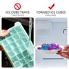 Reusable Ice Cube, 40Pcs Plastic Ice Cubes, Quick-Freeze Easy-to-Clean Refreezable