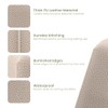 Caja de pañuelos de Cuero (Classic-Textured Beige, 1 Pack)