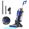 Upright Vacuum Cleaner, Aspiron 1200W 25kPa 5-Mode Bagless Vacuum Cleaner