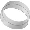 Vent Systems 6" Inch - White - Male Fit Duct