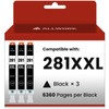ALLWORK ALLWORK CLI-281XXL Compatible for Canon 281 TR8620a Ink Cartridges