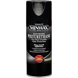 Minwax 33055000 Fast-Drying Polyurethane Aerosol, 11.5 Ounce, Semi-Gloss-1
