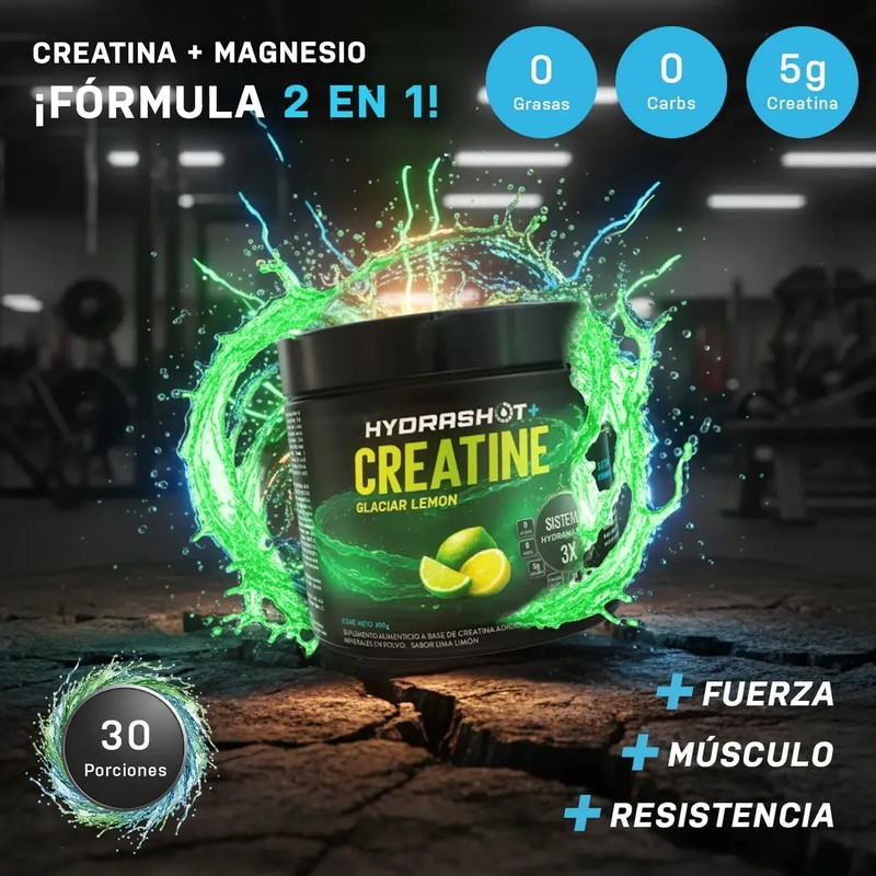 Creatina Polvo 300g Hydrashot