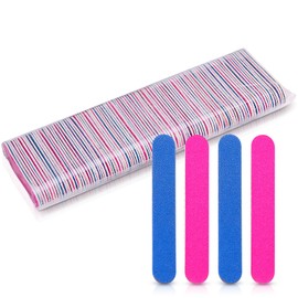 Nail File Reusable Emery Board Double-Sided Nail File for Nail Manicure Pedicure Tools and Nail Cushion File 100pcs