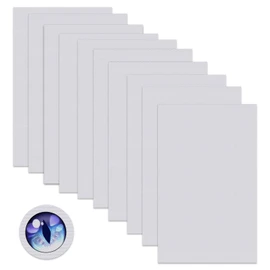 10PCS Fursuit Eye Plastic Mesh,Plastic Mesh Sheet,Fursuit Eye Mesh,Buckram,White Mesh,Sew in Net,Plastic Canvas Sheets,Mesh Fabric,Mesh Mask Needlepoint Canvas,Waterproof Printable Eye Net for Cosplay