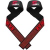Weight Lifting Straps Neoprene Padded Bodybuilding Strength Training Wrist Straps