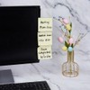 SUPERFINDINGS 6Pcs 2 Styles Monitor Memo Board Desktop Computer Sticky
