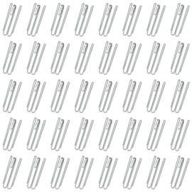 40 PCS Metal Curtain Pleat Hooks