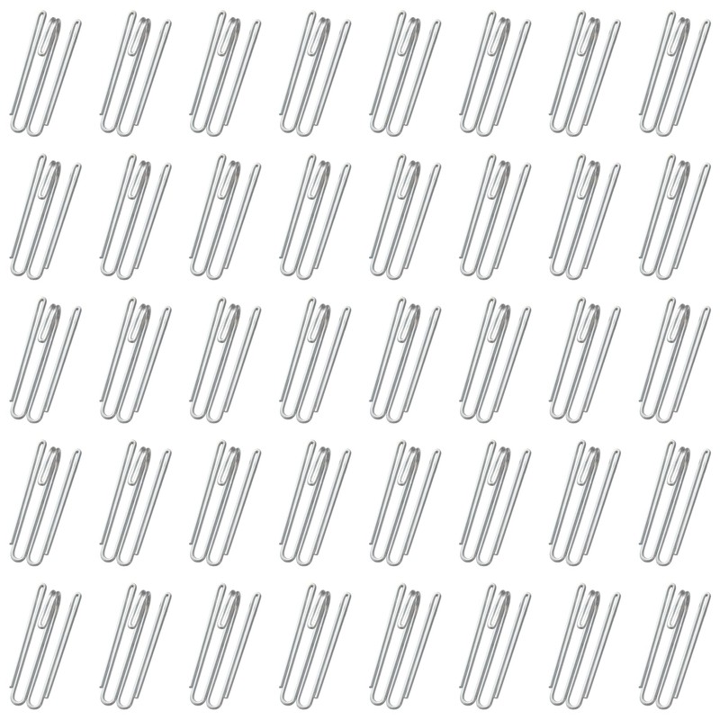 40 PCS Metal Curtain Pleat Hooks