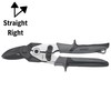 Teng Tools Aviation Tin Snips - Straight/Right Cut Regular Tin