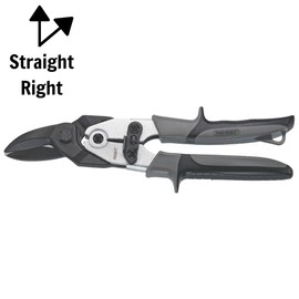 Teng Tools Aviation Tin Snips - Straight/Right Cut Regular Tin Cutting Shears - 491