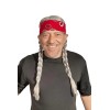 HandinHandCreations Willie Braided Long Wig with Red Bandana - Country