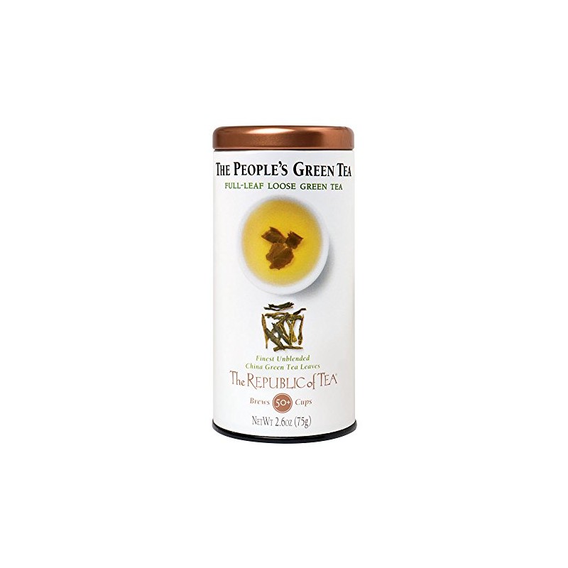 The Republic of Tea The Peoples Green Full-Leaf Tea, 2.6