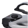 Brentwood Electric Tortilla Maker Non-Stick, 10-inch, Brushed Stainless Steel/Black