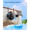 Security Cameras Wireless Outdoor Solar: 2K WiFi Camera for Home