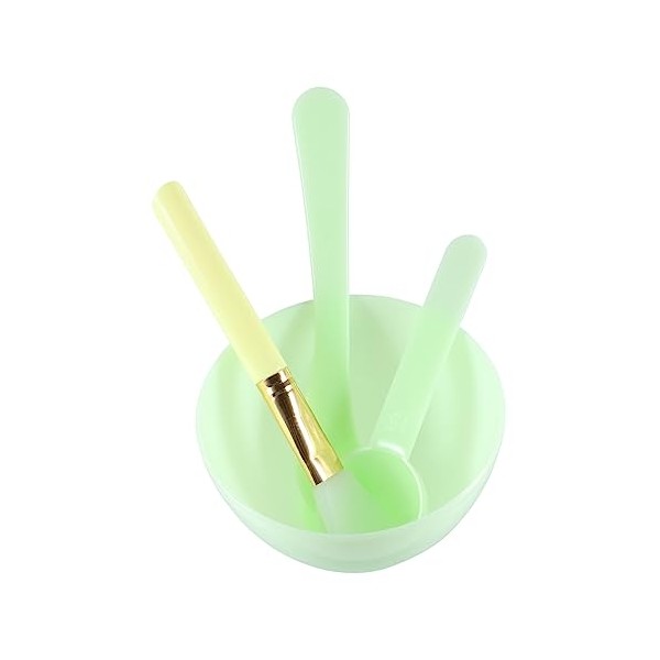 Silicone Facial Mask Bowl Kit with Mixing Rod and Brush