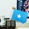 TSMD Somalia Stick Flag Somali Small Mini Hand Held Flags,5x8