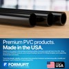 FORMUFIT PVC Pipe, 1" Size, (1.315" Actual OD) Sch 40