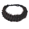 STHEJFB Braid Headband 2 Strands Messy Classic Chunky Plaited Wide
