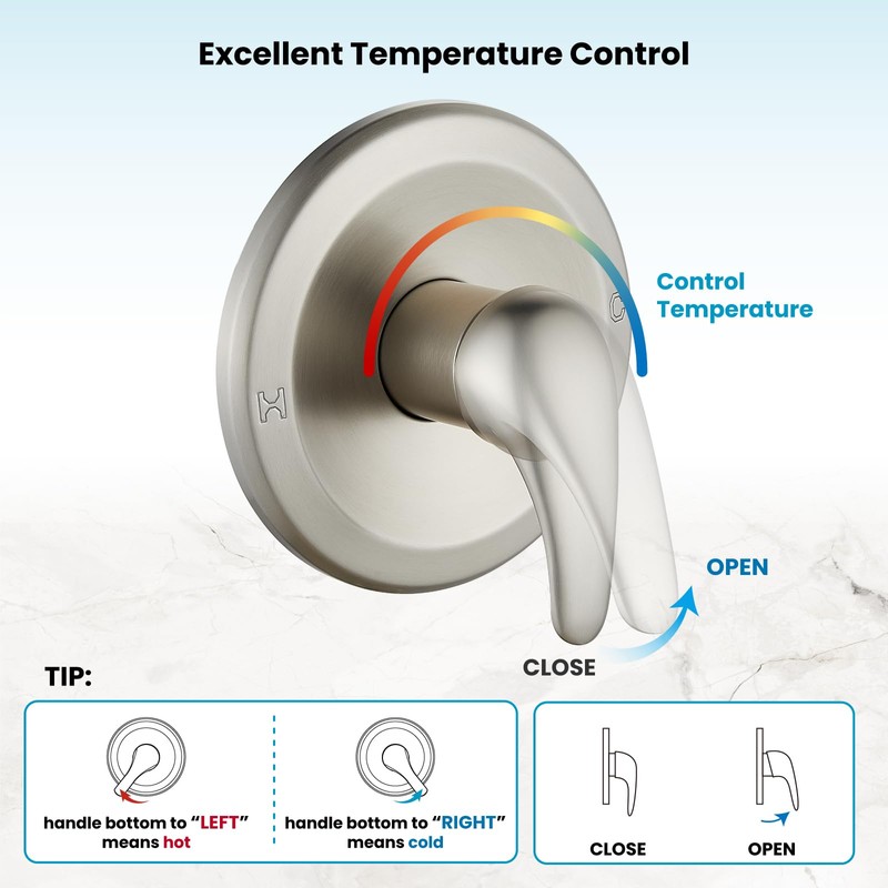 gotonovo Dual 2 in 1 Shower Head Kit High Pressure