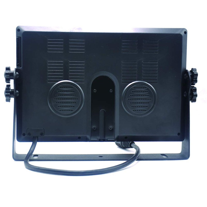 Padarsey 9" TFT LCD Car Rearview Quad Split Monitor,Remote Control,