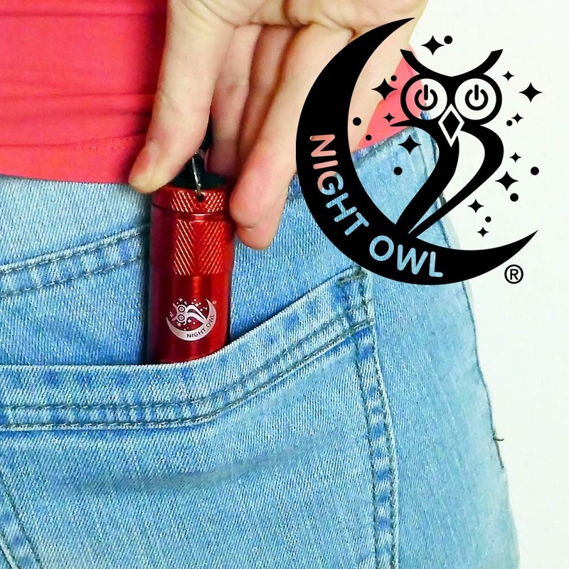 Night Owl LED Torch, Pocket Torch, Very Bright Torch, Aurora