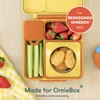 OmieBox (2 pack) Leakproof Dips Containers To Go, Salad Dressing