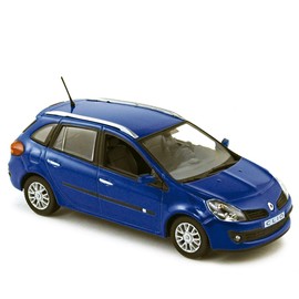 Norev 517580 – Vehicle Miniature – Renault Clio Estate 2007 Blue – Scale 1: 43 Scale