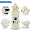 PHD Graduation Gifts 2Pcs Wine Bag Doctorate Degree Graduation Gifts