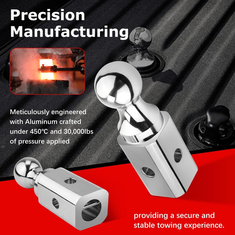 Gooseneck Ball Hitch GNXA2000 2-5/16" Replacement Compatible with B-W Trailer