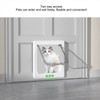 Dog Door Professional 2 Way Acrylic Plate Weatherproof Cat Door