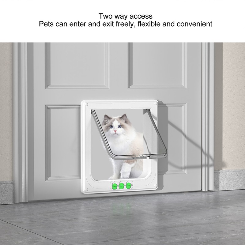 Dog Door Professional 2 Way Acrylic Plate Weatherproof Cat Door