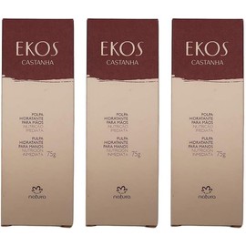 Natura EKOS Crema para Manos de Castaña Kit de 3 Piezas de 75 gr.